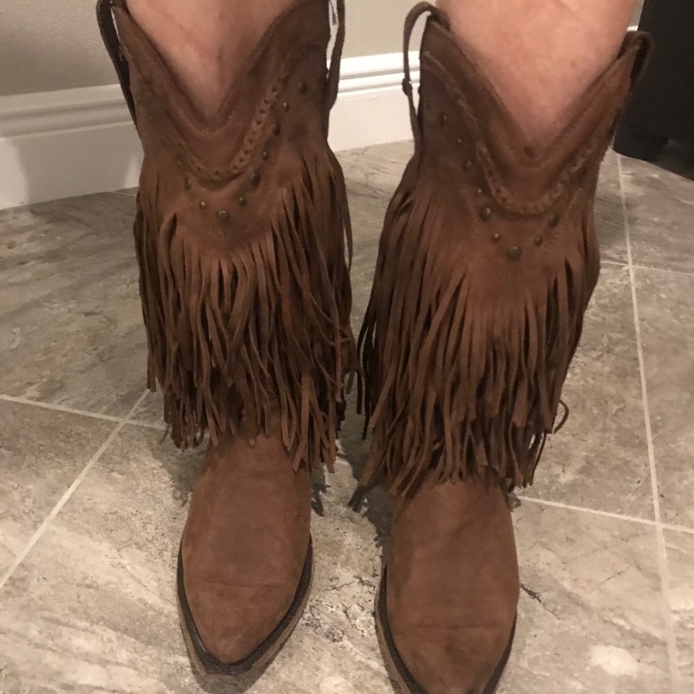 Liberty black Vegas leather boots